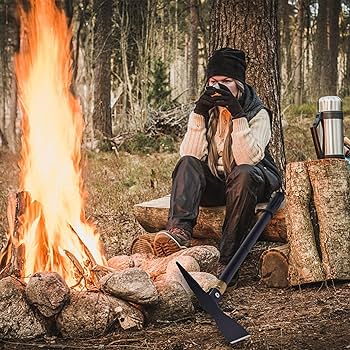 Amazon | ポータブルキャンプシャベル 1個 - 多目的掘削ツール